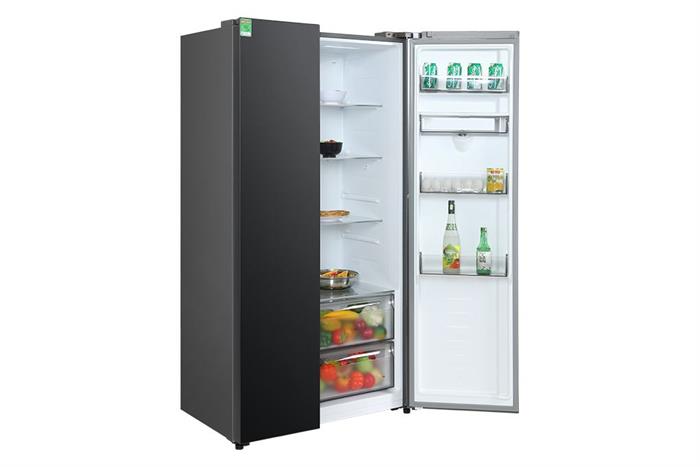 Tủ lạnh Hisense Inverter 550 lít Side By Side RS708N4EBND