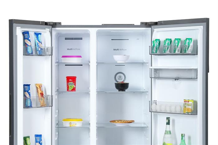 Tủ lạnh Hisense Inverter 550 lít Side By Side RS708N4EBND