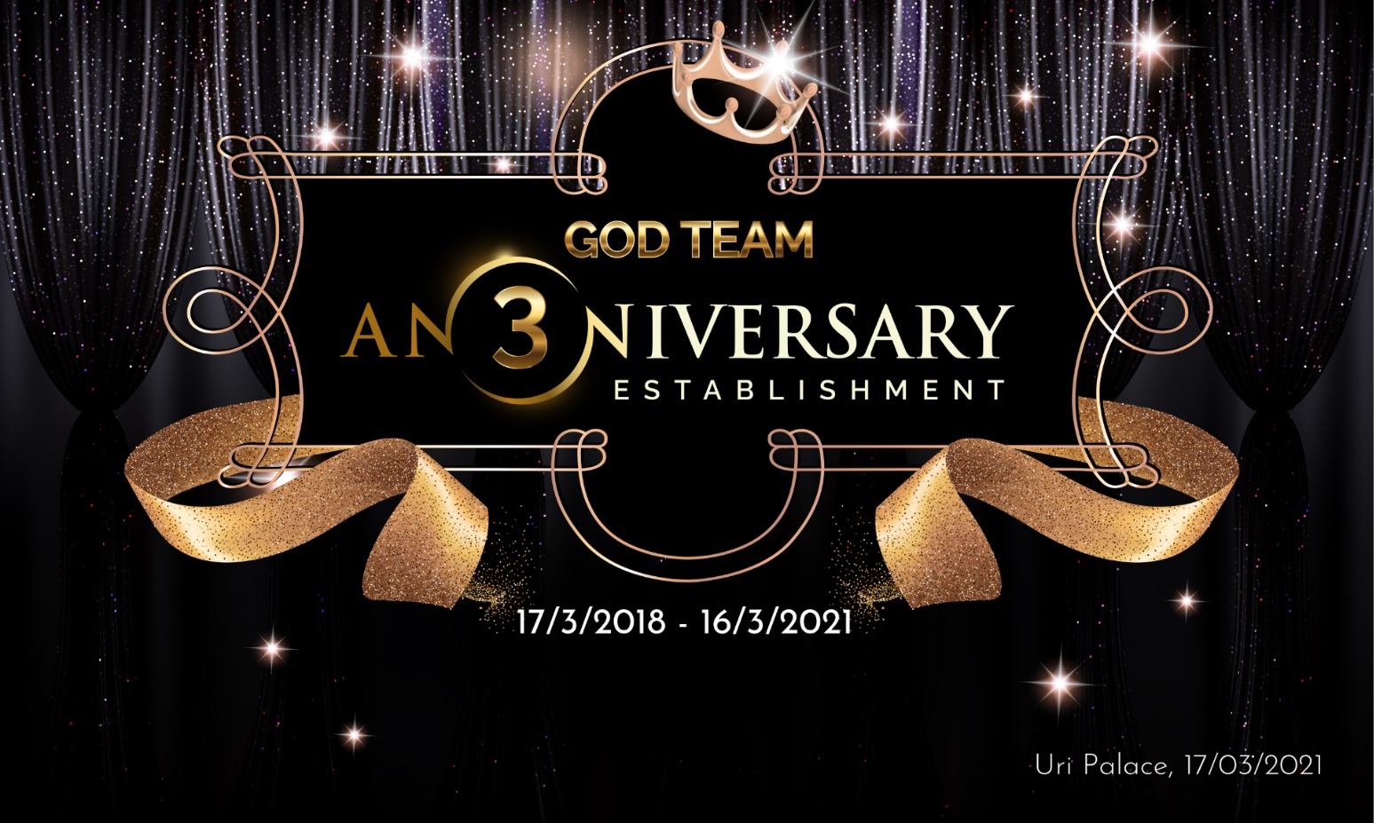 𝐌𝐮̛̀𝐧𝐠 𝐤𝐢̉ 𝐧𝐢𝐞̣̂𝐦 𝟑 𝐧𝐚̆𝐦 𝐭𝐡𝐚̀𝐧𝐡 𝐥𝐚̣̂𝐩 𝐆𝐨𝐝 𝐓𝐞𝐚𝐦