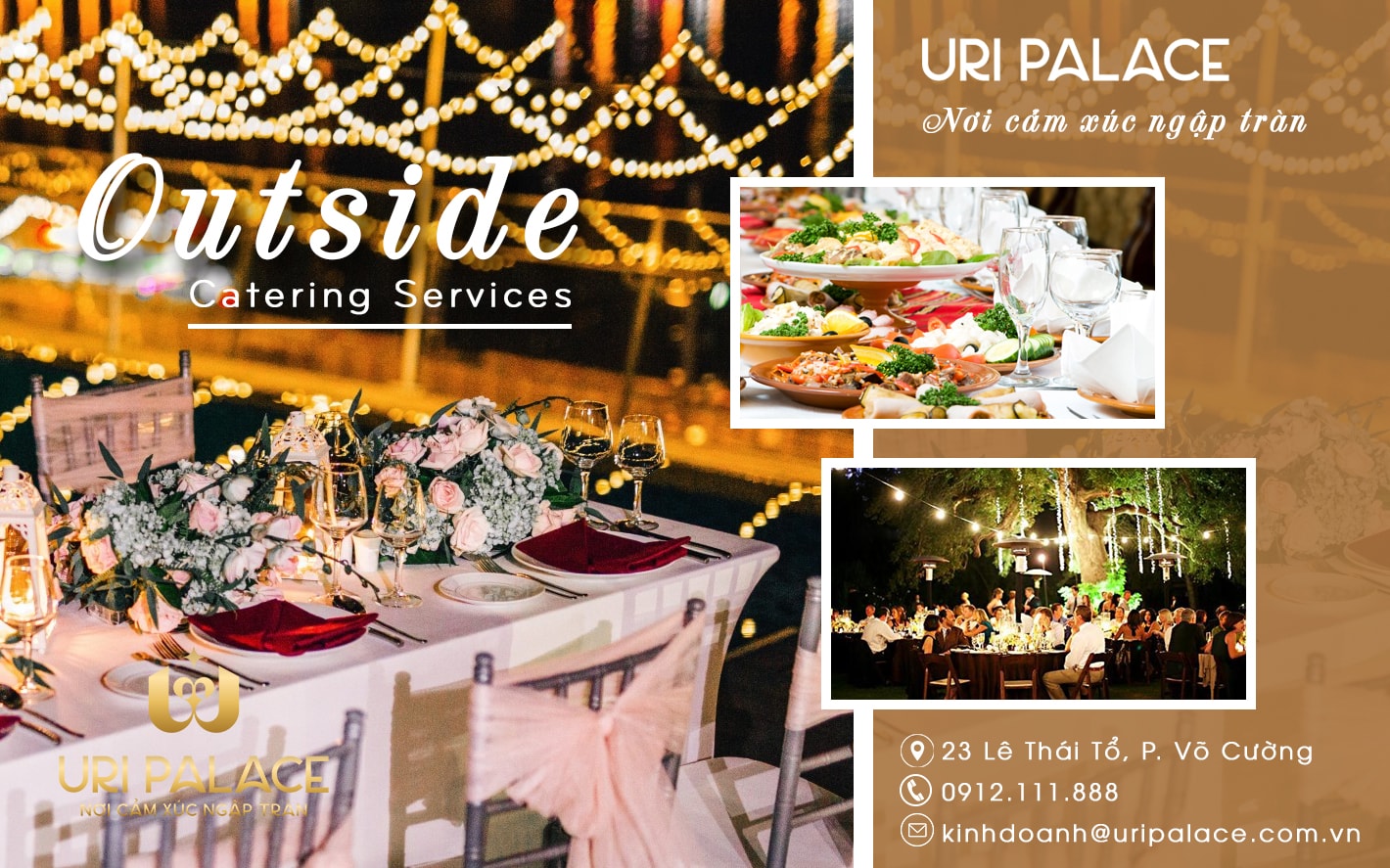 Dịch vụ Tiệc lưu động - Outside Catering Services