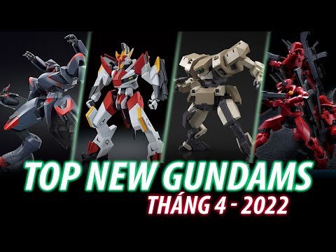Lịch Phát Hành Gunpla Tháng 04/2022 - Gundam Lineup April 2022