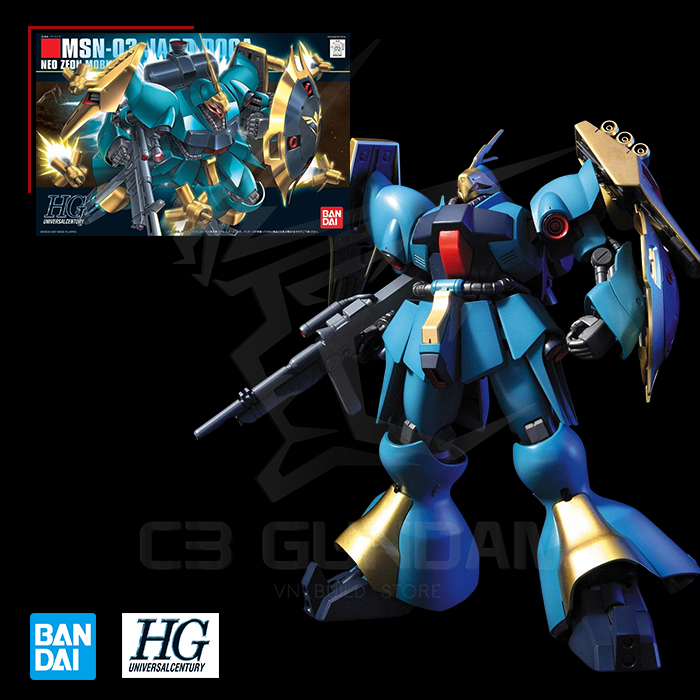 HGUC 083 1/144 MSN-03 Jagd Doga (Gyunei Guss Custom)