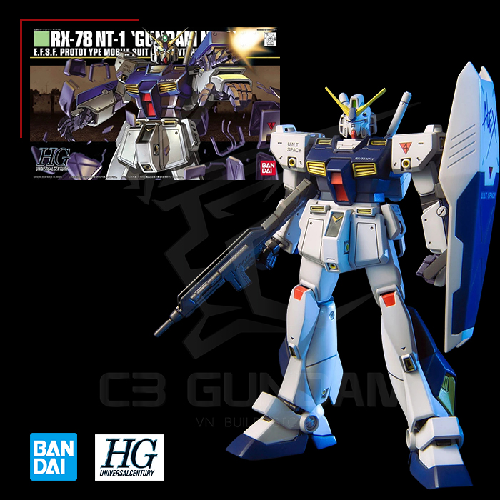 HGUC 047 1/144 RX-78NT-1 Gundam "Alex" NT 1