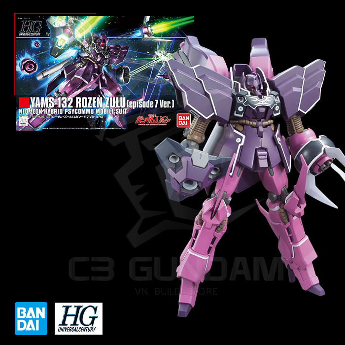 HGUC 185 1/144 Rozen Zulu (Episode 7 Ver.)