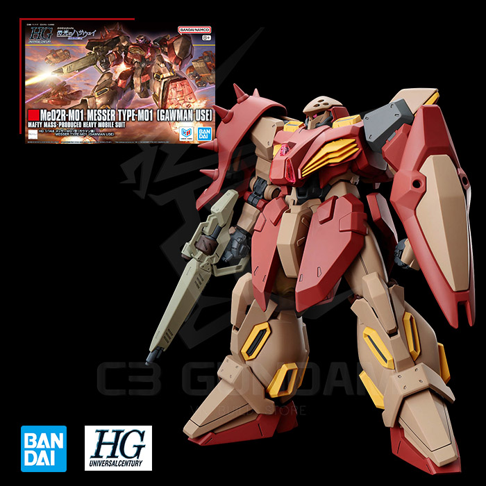 HGUC 267 1/144 Me02R-M01 Messer Type-M01 (Gawman)