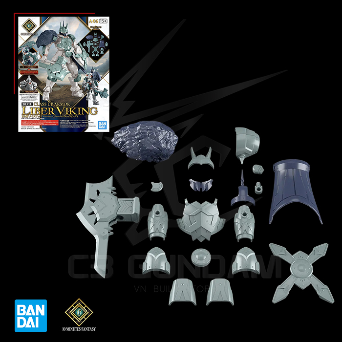 30MF 1/144 Class Up Armor (Liber Viking)