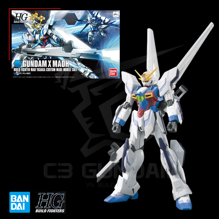 HGBF 1/144 GUNDAM X MAOH