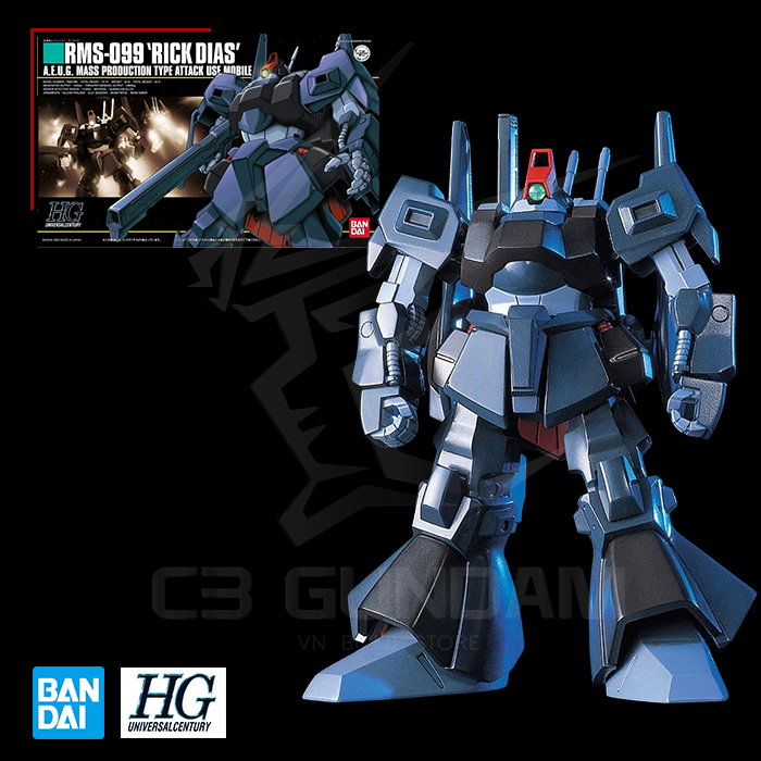 HGUC 010 1/144 RMS-099 Rick Dias