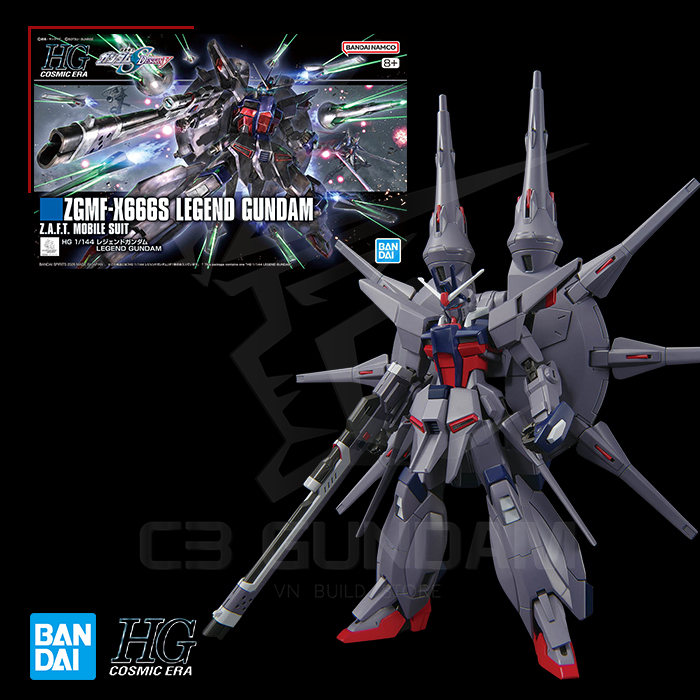 HGCE 263 1/144 ZGMF-X666S Legend Gundam Revive HGSEED