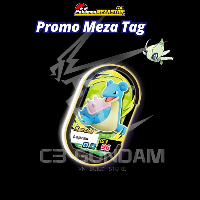 Pokemon Mezastar Promo - Special Meza Tag