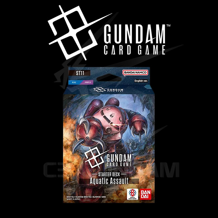 Thẻ Bài Gundam Card Game: [ST11] Starter Deck 11: Aquatic Assault [ENG]