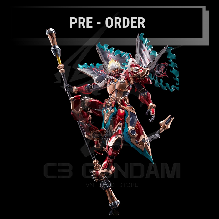 METAL BUILD 1/100 MOSHOW TOYS Excellent Level Sun Wukong Qi Tian Da Sheng Style - Honor of Kings Ngộ Không MB