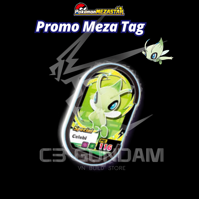 Pokemon Mezastar Promo - Special Meza Tag - Dynamax Band Pikachu & Charizard