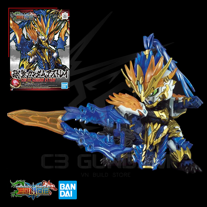 SD TAM QUỐC SANGOKU SOKETSUDEN SUNCE GUNDAM ASTRAY BLUE FRAME - TÔN SÁCH