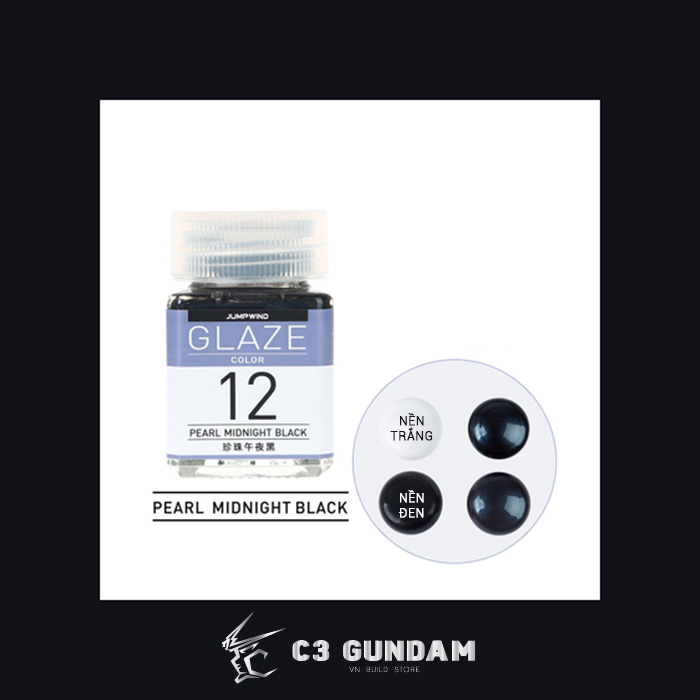 SƠN MÔ HÌNH GUNDAM JUMPWIND MÀU NGỌC TRAI - GLAZE PEARL COLOR JWGC 18ML