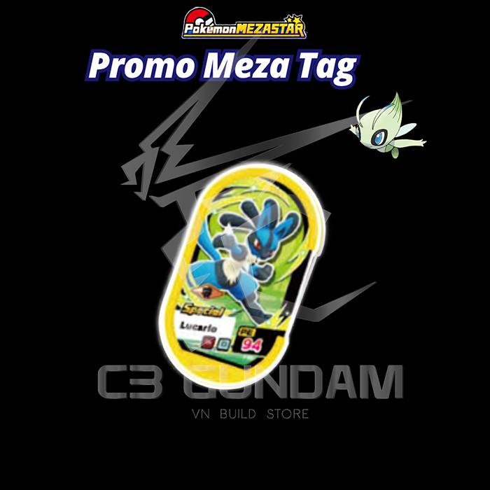 Pokemon Mezastar Promo - Special Meza Tag