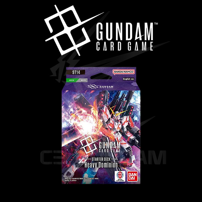 Thẻ Bài Gundam Card Game: [ST14] Starter Deck 14: Heavy Dominion [ENG]