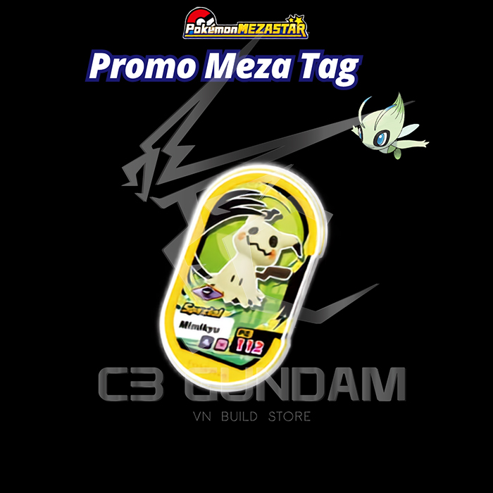 Pokemon Mezastar Promo - Special Meza Tag
