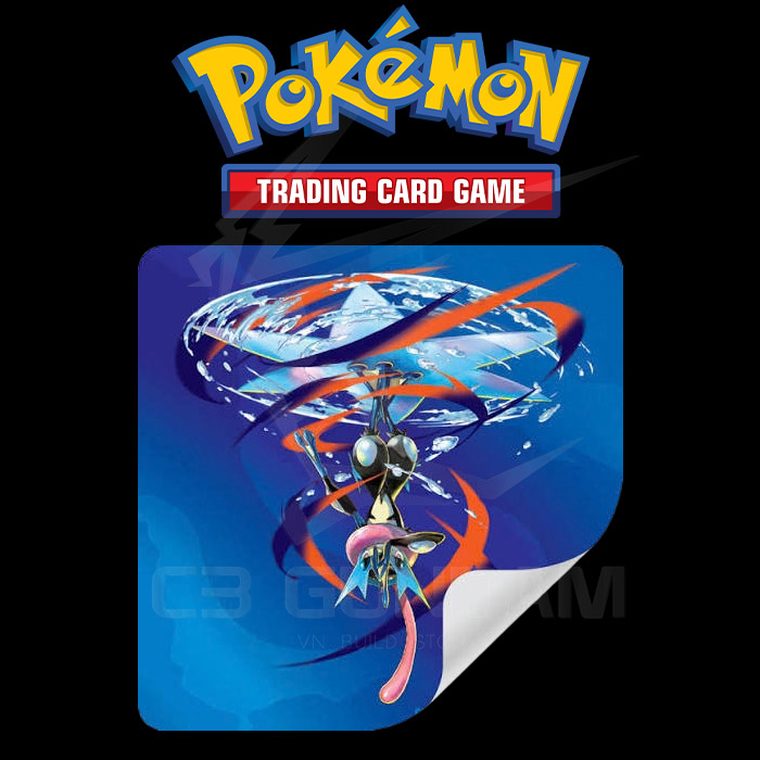Thẻ Bài Pokemon TCG Mega Greninja ex Premium Collection (8 Packs)