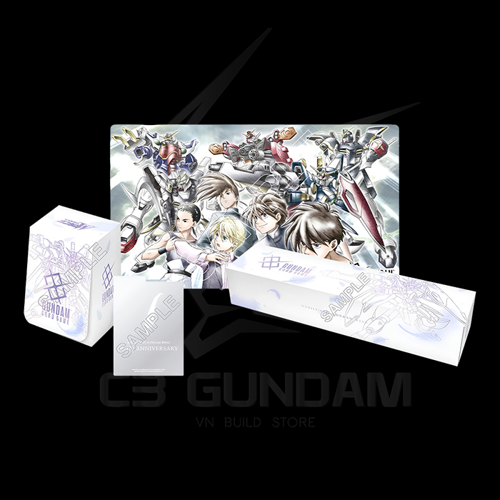 Phụ Kiện Thẻ Bài Gundam Card Game Premium Accessory Set -Mobile Suit Gundam Wing 30th Anniversary - [PB01]