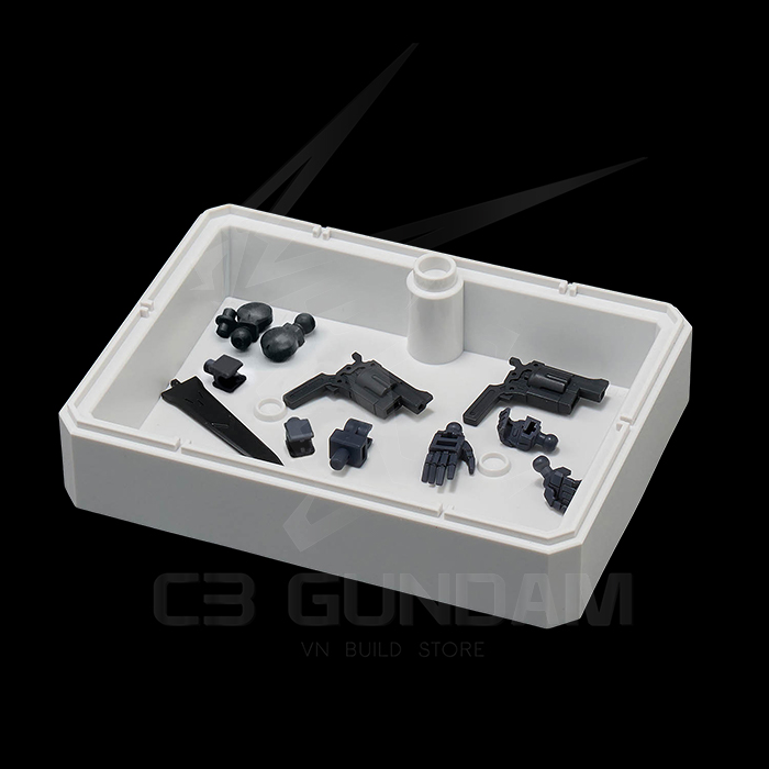 ĐẾ ACTION BASE 07 & Option Box [White] BANDAI FOR RG-HG-SD GIÁ ĐỠ MÔ HÌNH