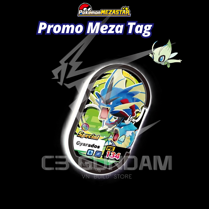 Pokemon Mezastar Promo - Special Meza Tag