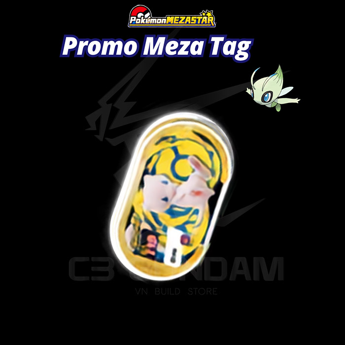 Pokemon Mezastar Promo - Special Meza Tag - Dynamax Band Pikachu & Charizard