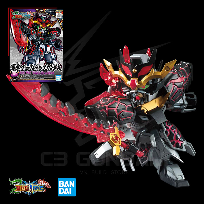 SD TAM QUỐC SANGOKU SOKETSUDEN DONG ZHOU PROVIDENCE GUNDAM - ĐỔNG TRÁC