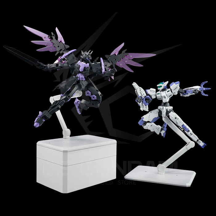 ĐẾ ACTION BASE 07 & Option Box [White] BANDAI FOR RG-HG-SD GIÁ ĐỠ MÔ HÌNH
