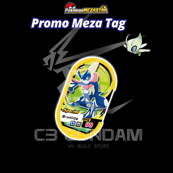 Pokemon Mezastar Promo - Special Meza Tag