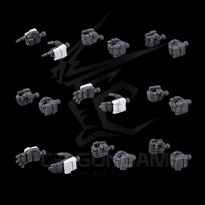 HGBC 30MM 1/144 W-023 OPTION PARTS SET 12 (HAND PARTS/MULTI JOINT)