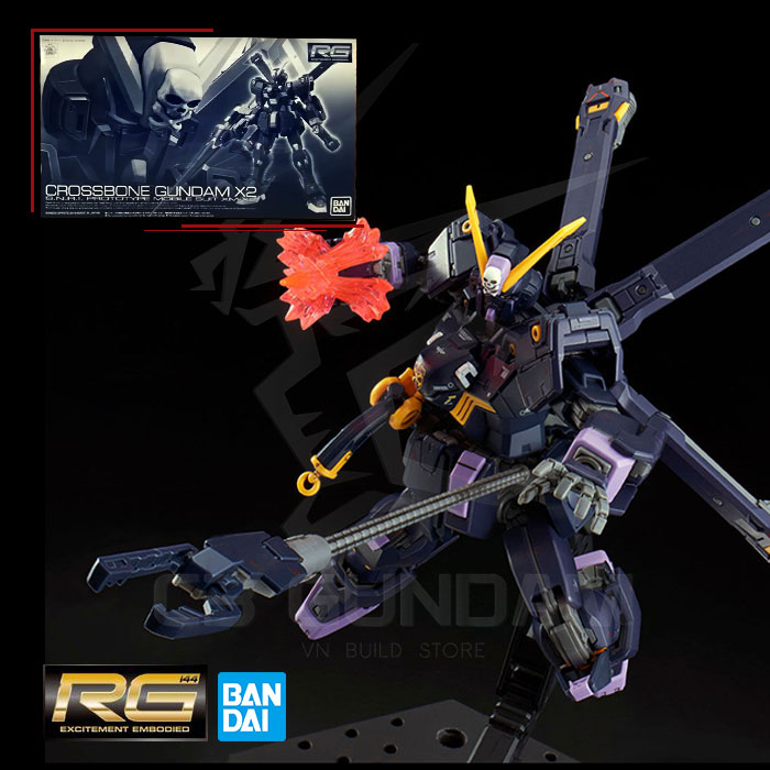 RG 1/144 CROSSBONE GUNDAM X2 [P-BANDAI]
