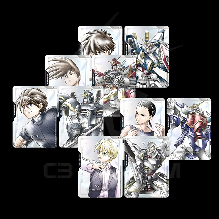 Phụ Kiện Thẻ Bài Gundam Card Game Premium Accessory Set -Mobile Suit Gundam Wing 30th Anniversary - [PB01]