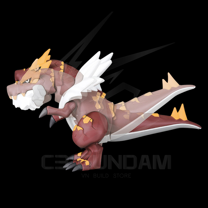 POKEMON PLASTIC MODEL COLLECTION FOSSIL Tyrantrum POKEMON PLAMO