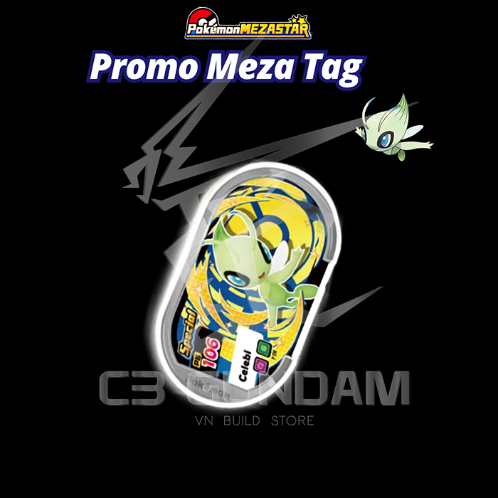 Pokemon Mezastar Promo - Special Meza Tag