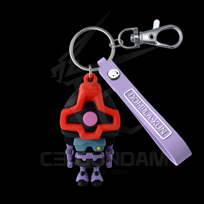 Móc Khóa Gundam 3D Rubber Mascot Keychain Aile Stpla-kun Build Stpla-kun Zeopla-kun Dompla-kun