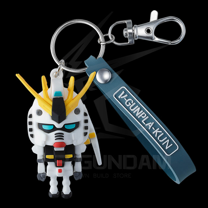 Móc Khóa Gundam 3D Rubber Mascot Keychain Gunpla-kun Zakupla-kun Charzaku-kun GMpla-kun v-Gunpla-kun Aerial-kun