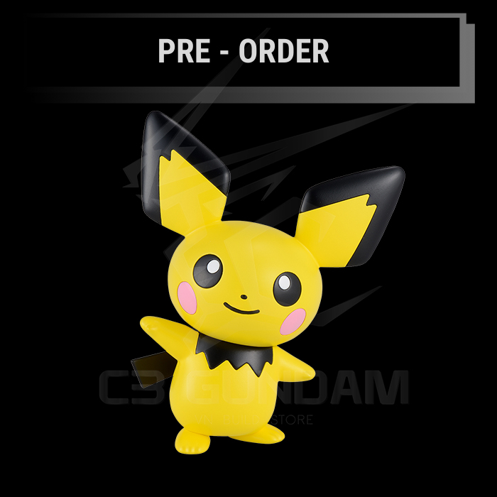 POKEMON PLASTIC MODEL COLLECTION QUICK! 24 Pichu POKEMON PLAMO