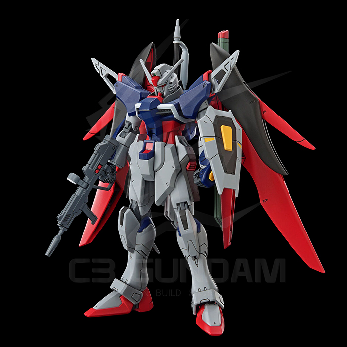 HGCE 258 1/144 ZGMF/A-42S2 Destiny Gundam SpecII + Zeus Silhouette