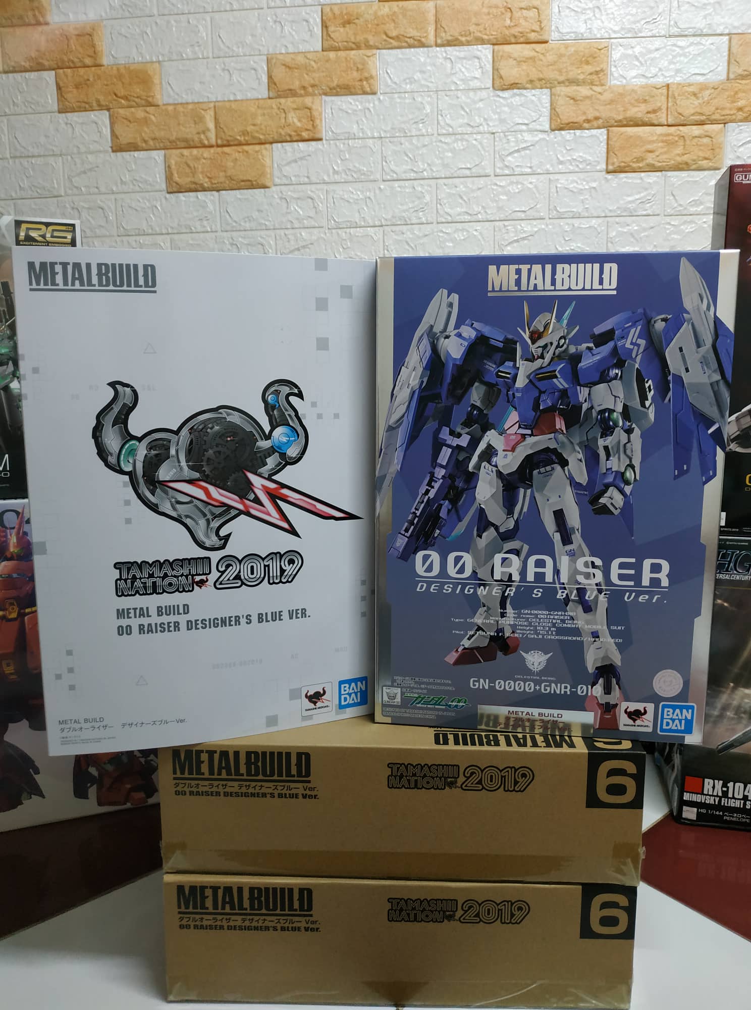 METAL BUILD BANDAI 00 RAISER DESIGNER BLUE VER - TAMASHII NATION 2019