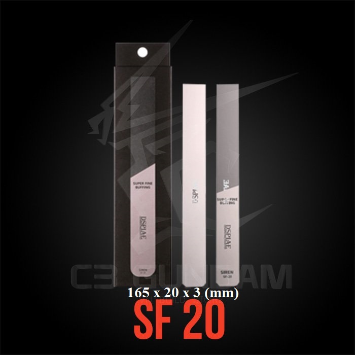 DŨA GƯƠNG CHÀ NHÁM ĐÁNH BÓNG NANO DSPIAE SIREN ULTIMATE PRECISION FILE MSF-13 SF-15 #12000