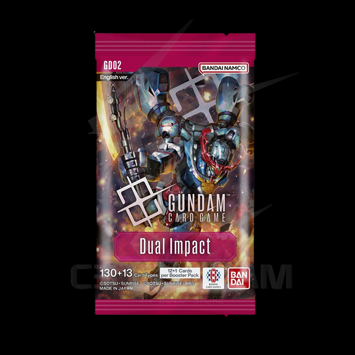 Thẻ Bài Gundam Card Game: [GD02] Dual Impact Booster Pack [ENG]