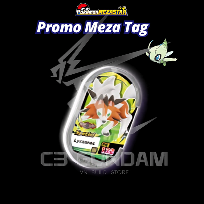 Pokemon Mezastar Promo - Special Meza Tag