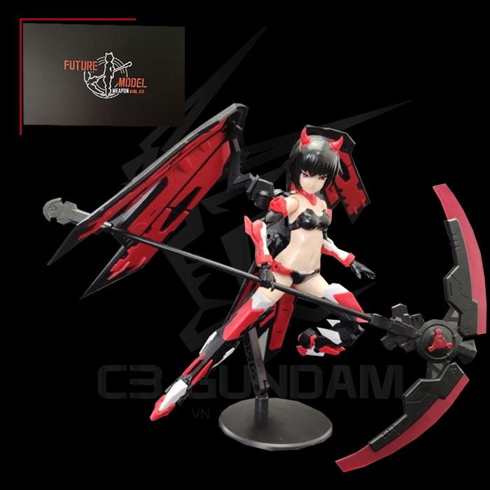 FUTURE MODEL - WEAPON GIRL 02 DEATHSCYTHE & HIRA SET OF 2