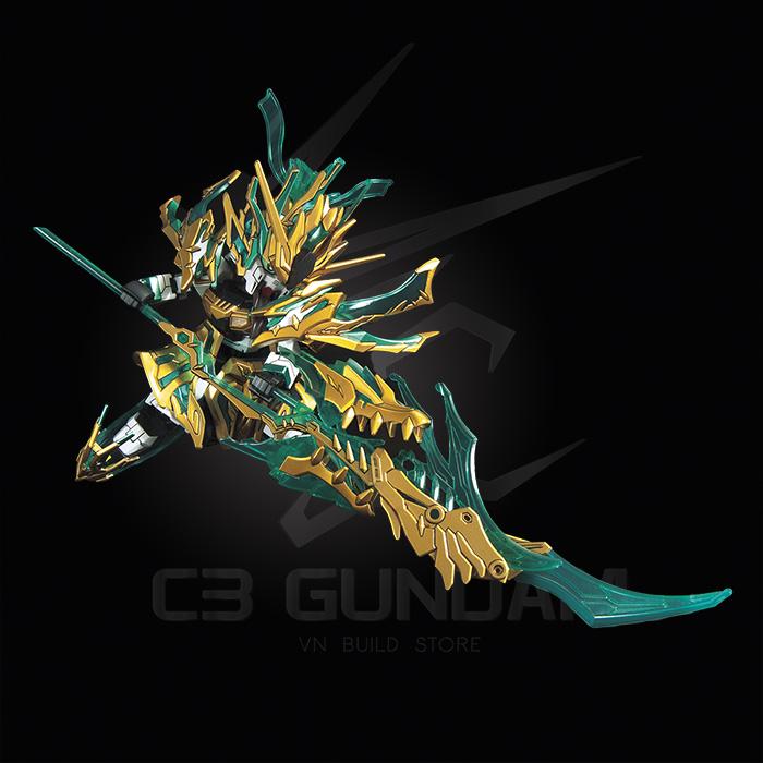 SD TAM QUỐC SANGOKU SOKETSUDEN WU SHENG GUAN YU YUN CHANG NU GUNDAM - QUAN VŨ