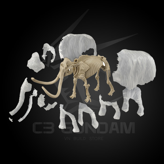 BANDAI EXPLORING LAB NATURE MAMMOTH