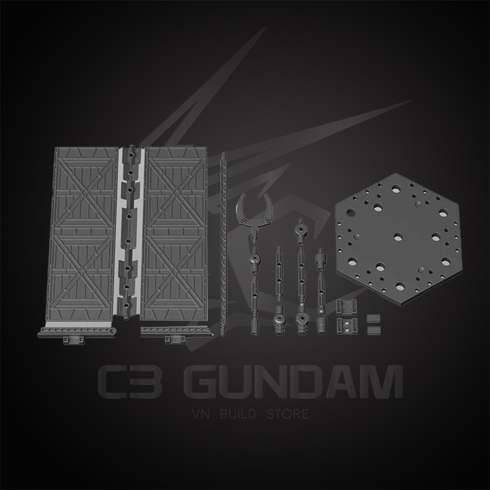ĐẾ BASE BANDAI CUSTOMIZE SCENE BASE 01 GIÁ ĐỠ MÔ HÌNH