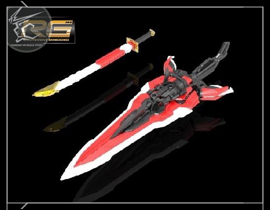BTF RG 1/144 TACTICAL ARMS ASTRAY RED FRAME KAI WEAPON