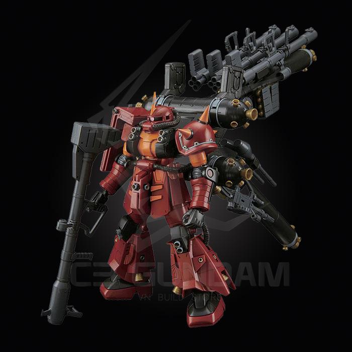 HGT 1/144 MS-06R PSYCHO ZAKU GUNDAM THUNDERBOLT VER