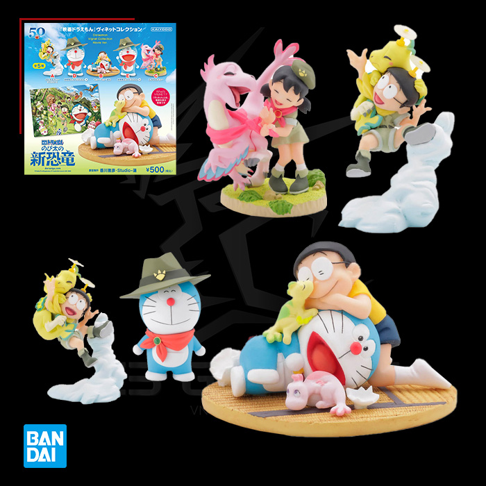 GACHA GACHAPON DORAEMON 50TH ANNIVERSARY VIGNET COLLECTION MOVIE VER [NGẪU NHIÊN 1 TRONG CÁC MẪU]